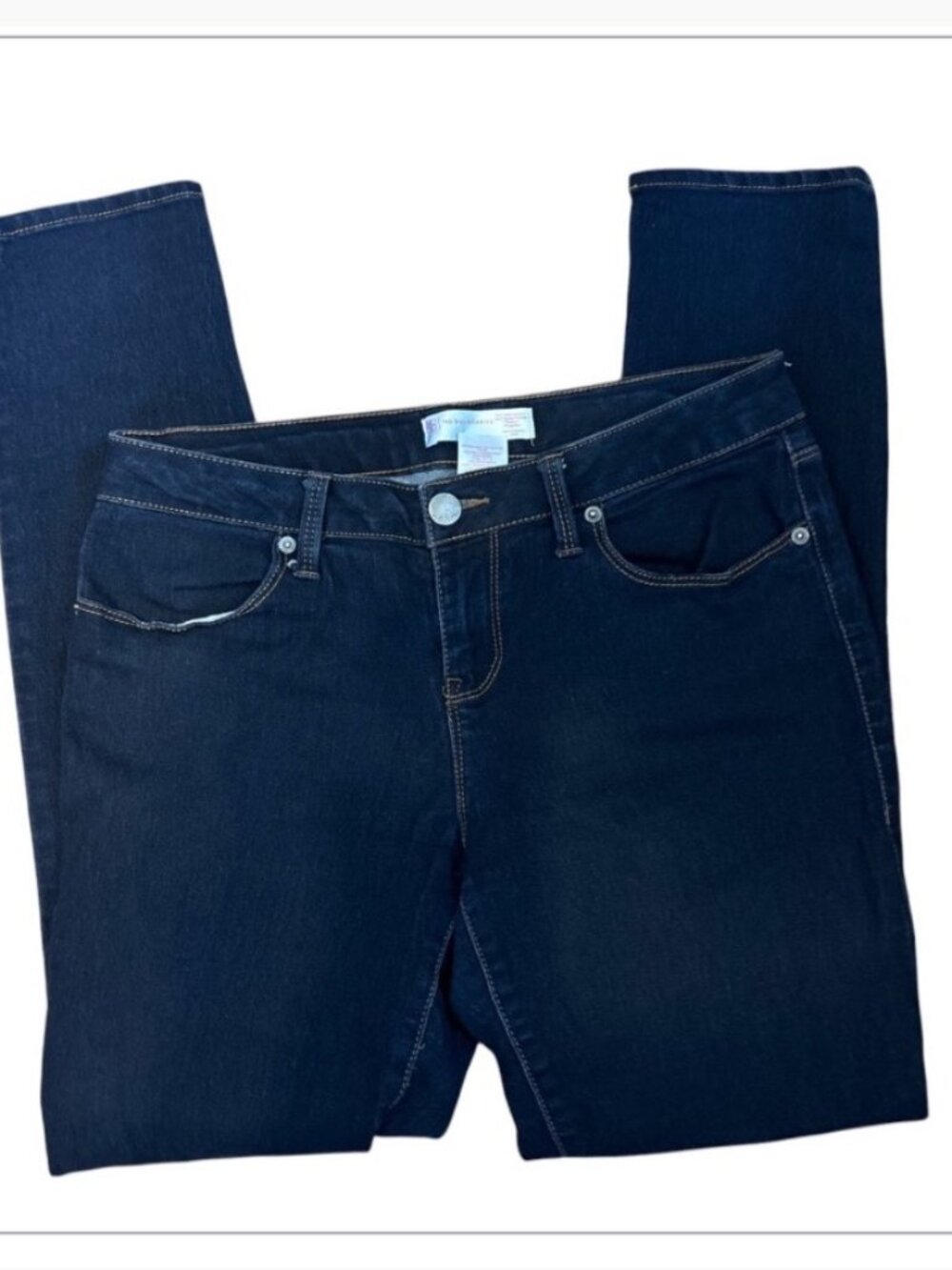 NOBO No Boundaries Women’s Skinny Leg Dark Denim Size 13